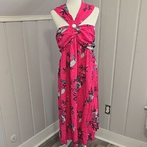 NWT Wonderly Floral Tropical Printed Dress